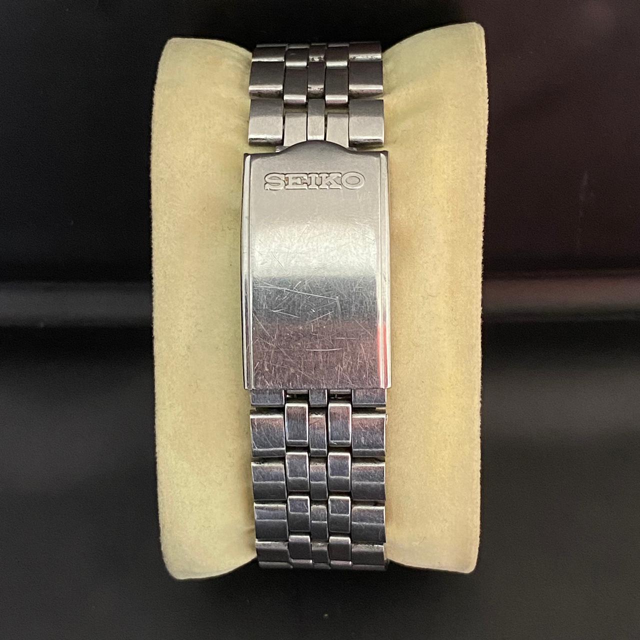 RARE Seiko Superior Automatic Gray Dial Whirlpool Day Date 1998's Vintage Watch