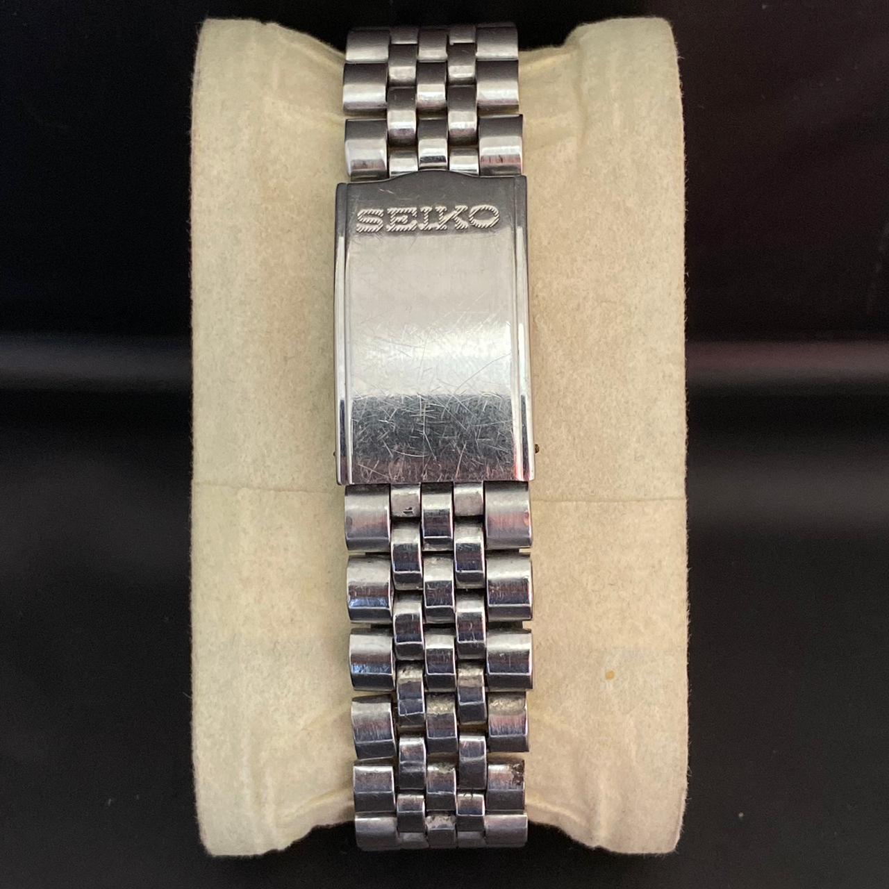RARE Seiko Superior Automatic Gray Dial Whirlpool Day Date 1998's Vintage Watch