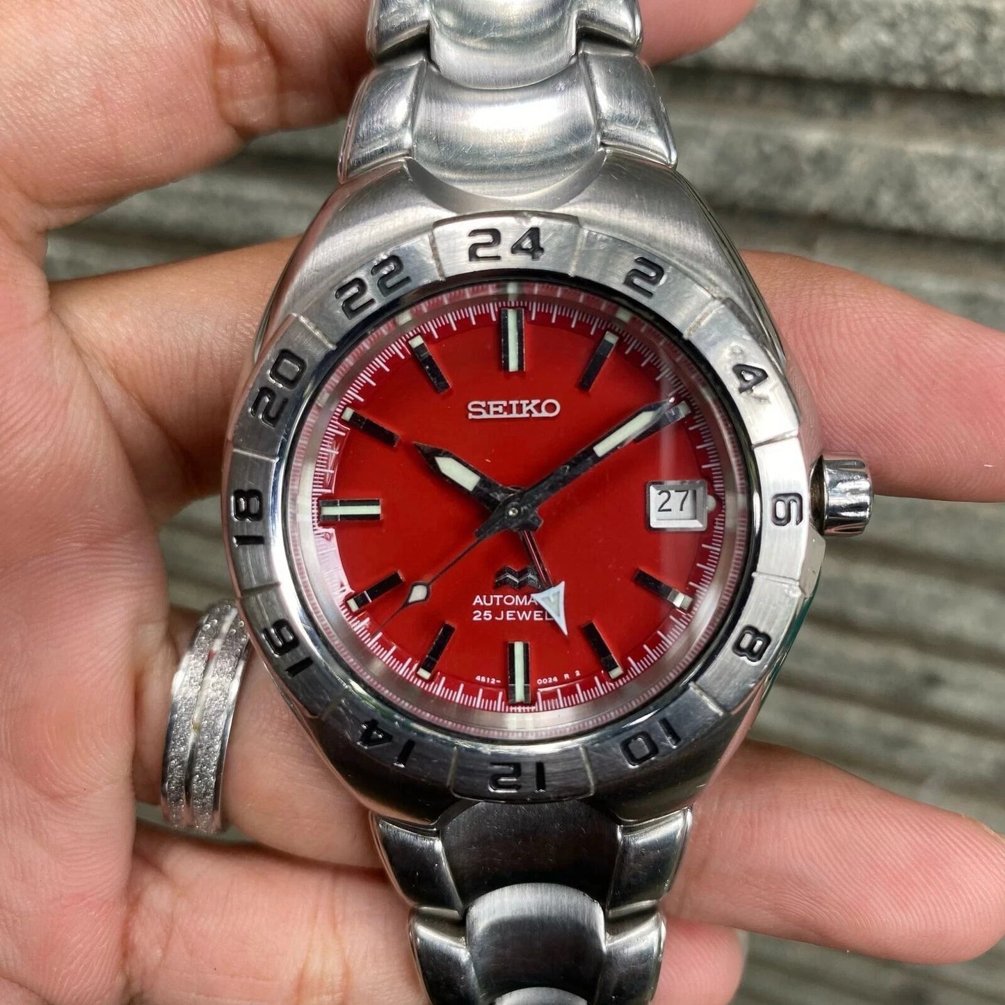 Rare Seiko SCVF013 Limited Edition 4S12 Hi-Beat GMT