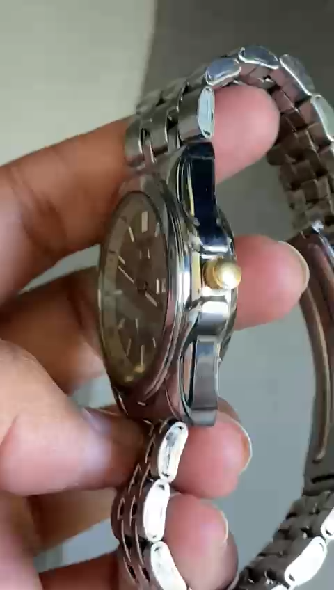 RARE Seiko Superior Automatic Gray Dial Whirlpool Day Date Vintage Men Watch