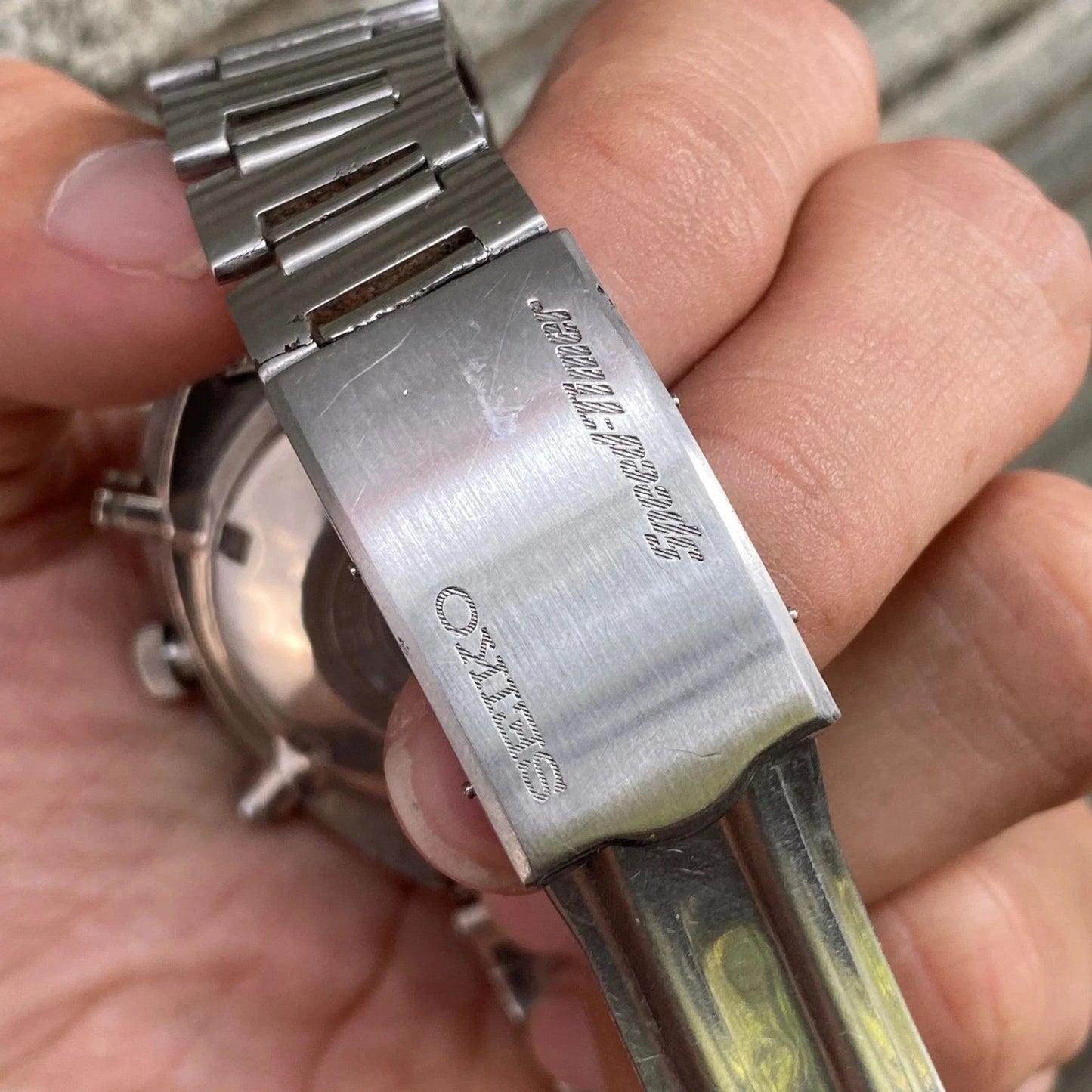 RARE Seiko UFO Automatic 6138-0011 Chronograph JDM Watch
