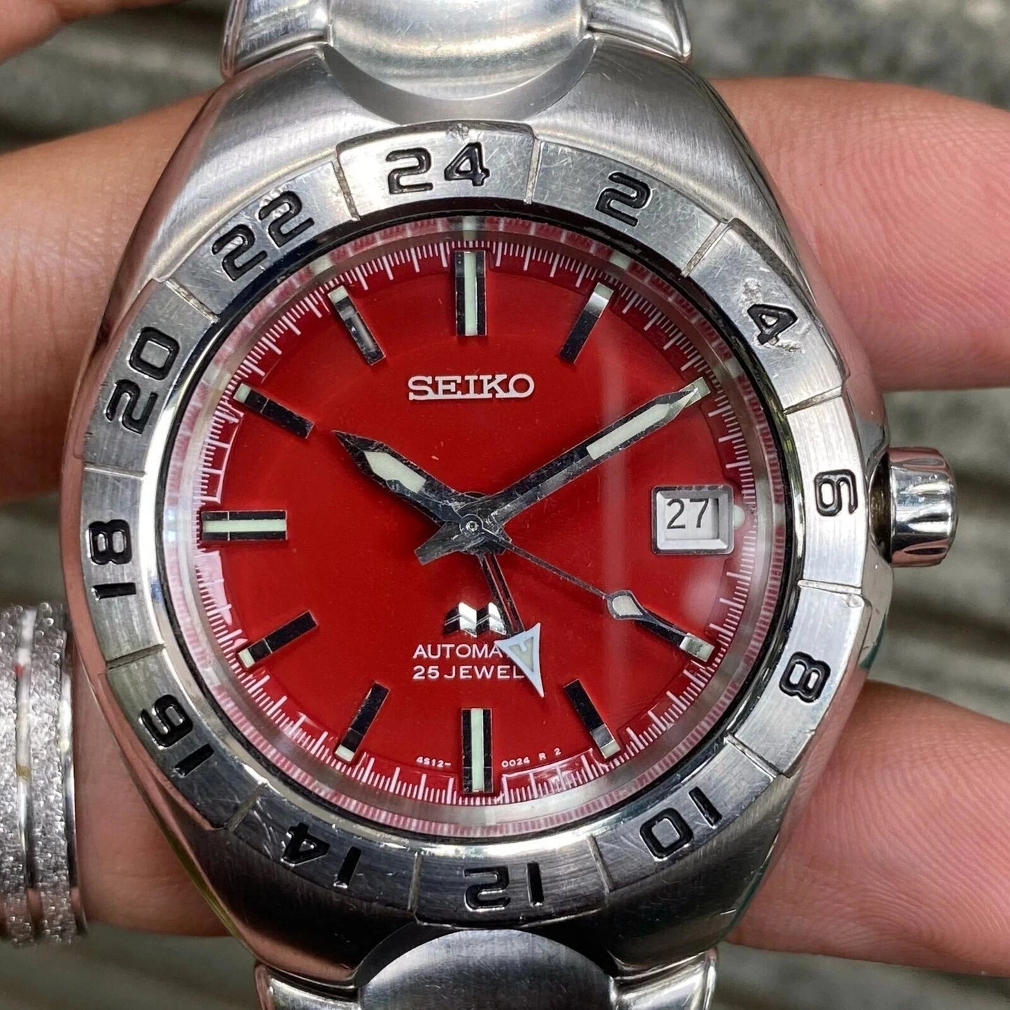 Rare Seiko SCVF013 Limited Edition 4S12 Hi-Beat GMT