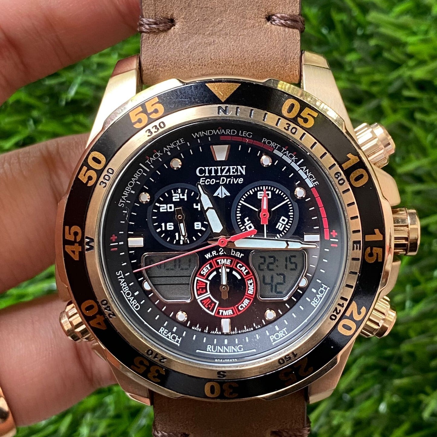 Rare Citizen Promaster C660-S067634 Solar Eco Drive Analog Digital Watch Men