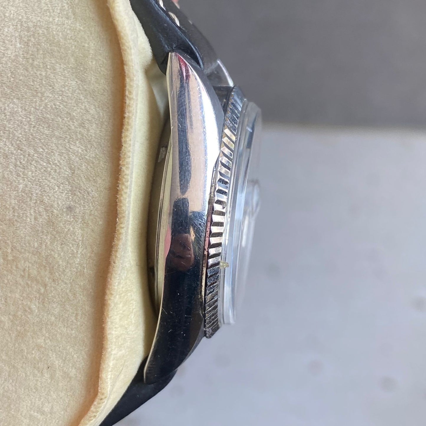 Rare Ricoh President Automatic Silver Dial Maple Leaf Day Date Vintage Watch Men