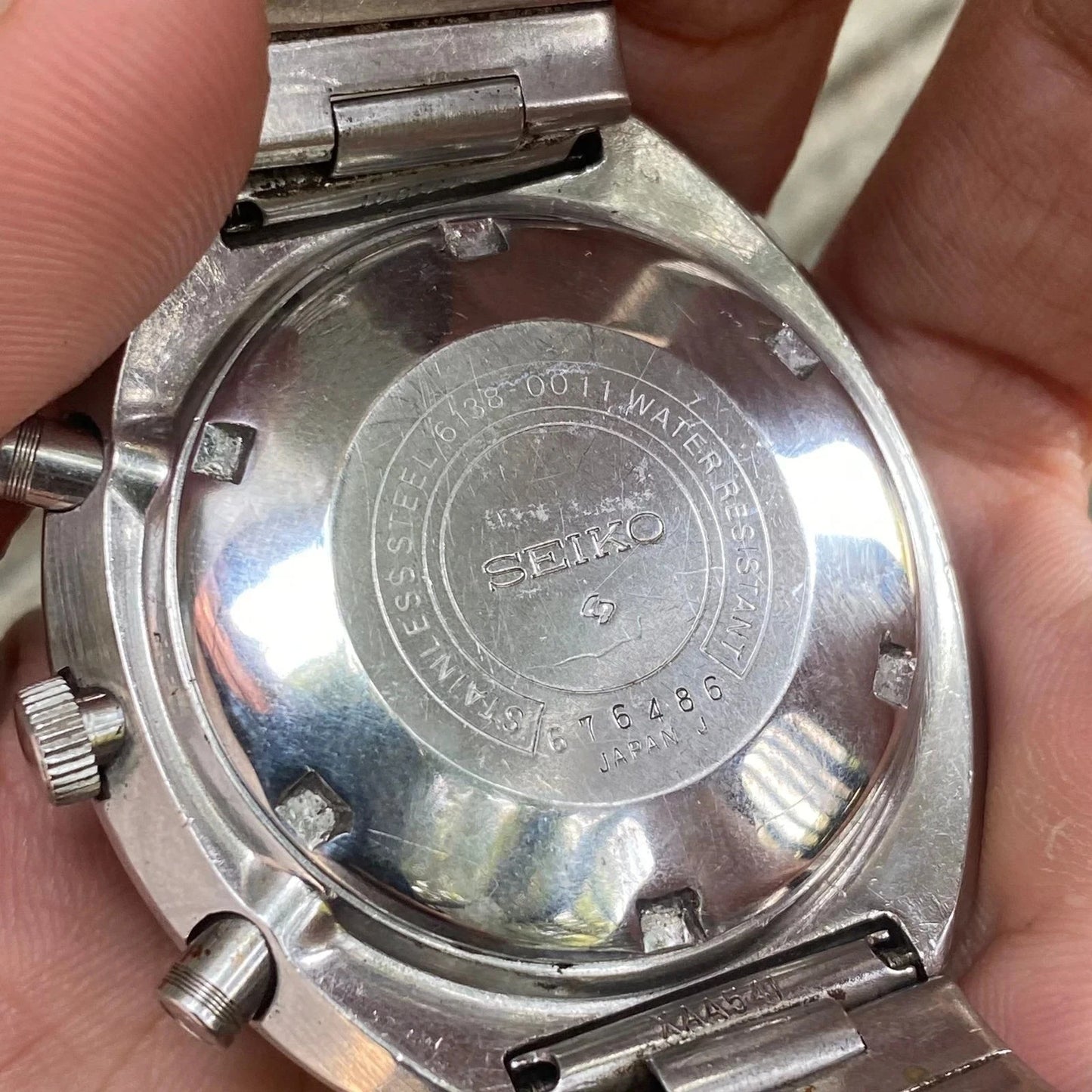 RARE Seiko UFO Automatic 6138-0011 Chronograph JDM Watch