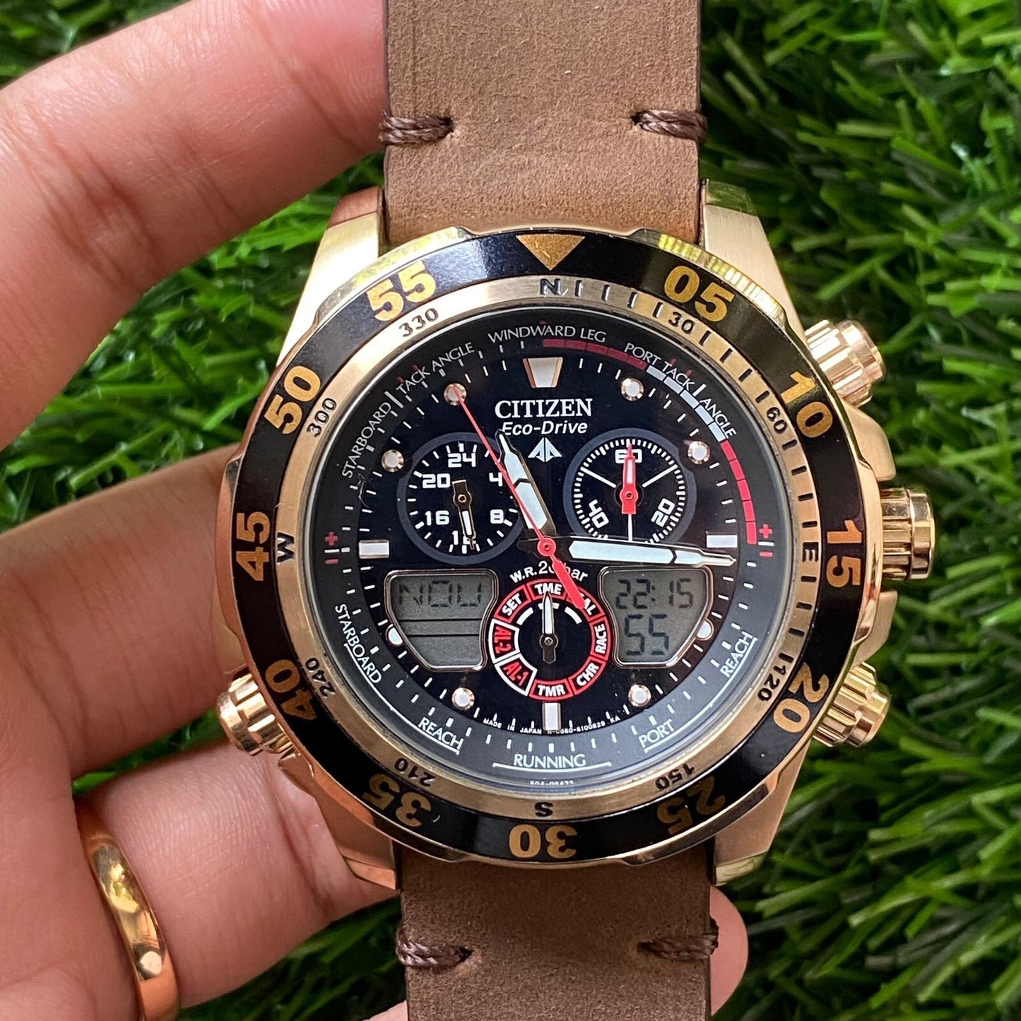 Rare Citizen Promaster C660-S067634 Solar Eco Drive Analog Digital Watch Men