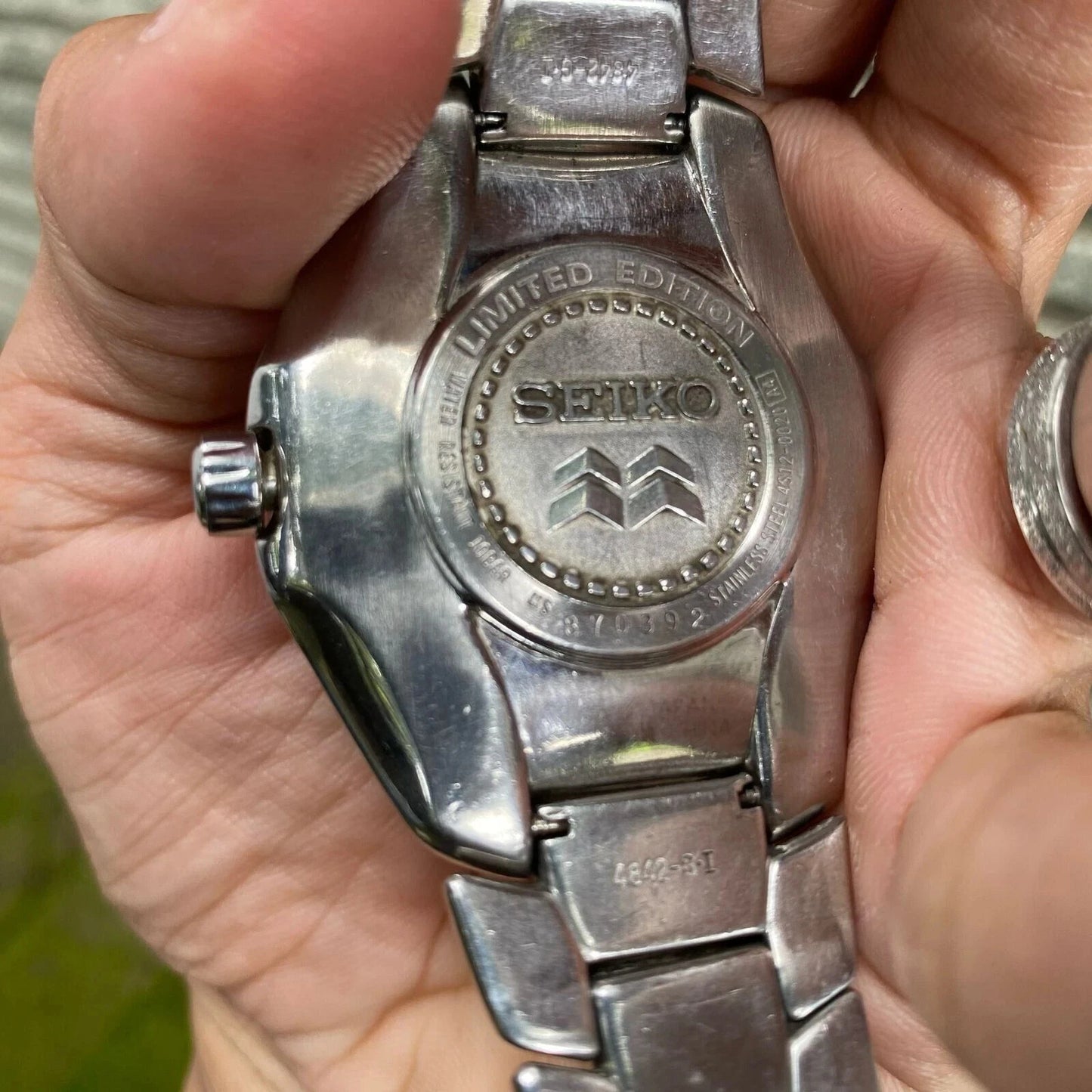 Rare Seiko SCVF013 Limited Edition 4S12 Hi-Beat GMT