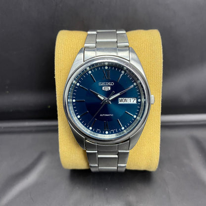 RARE Seiko 5 SNXA21 Jade Green Dial Automatic 7S26-0430 Baton Roman Watch Men