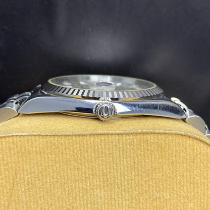 RARE Bulova President Super Seville DayDate Silver Dial Quartz Baton Swiss Watch