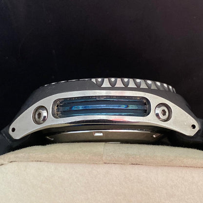 Rare Seiko Prospex PADI SUN065 Kinetic 5M85-0AB0 GMT Diver Blue Dial Watch Men