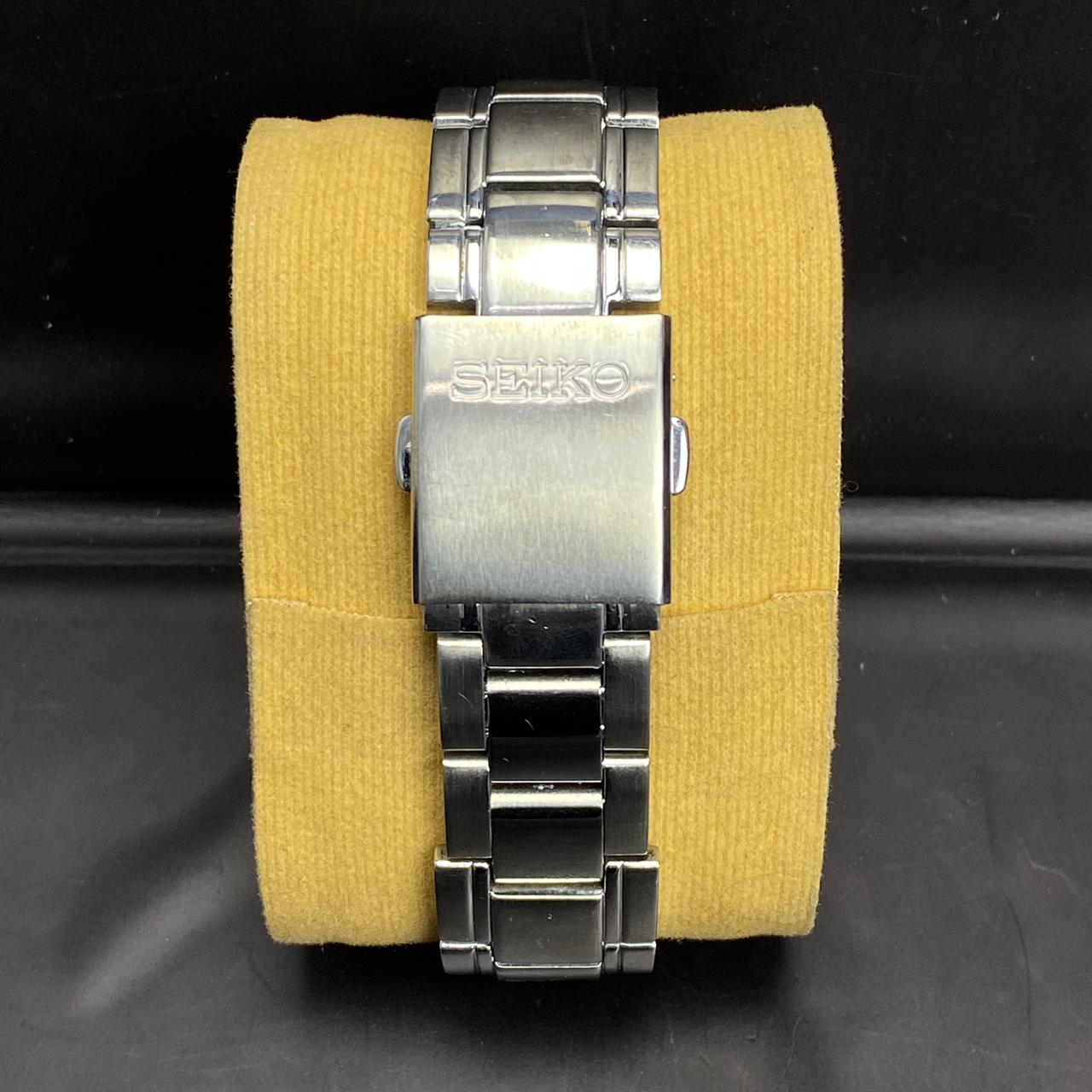 RARE Seiko SRP701 Automatic 4R35-00P0 Silver Dial Date Dress Watch Neo Classic