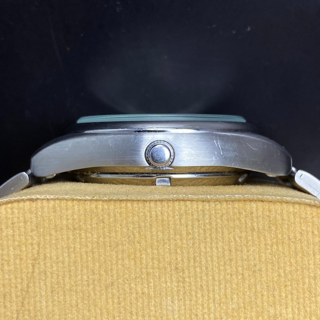 RARE Seiko 5 SNXA21 Jade Green Dial Automatic 7S26-0430 Baton Roman Watch Men