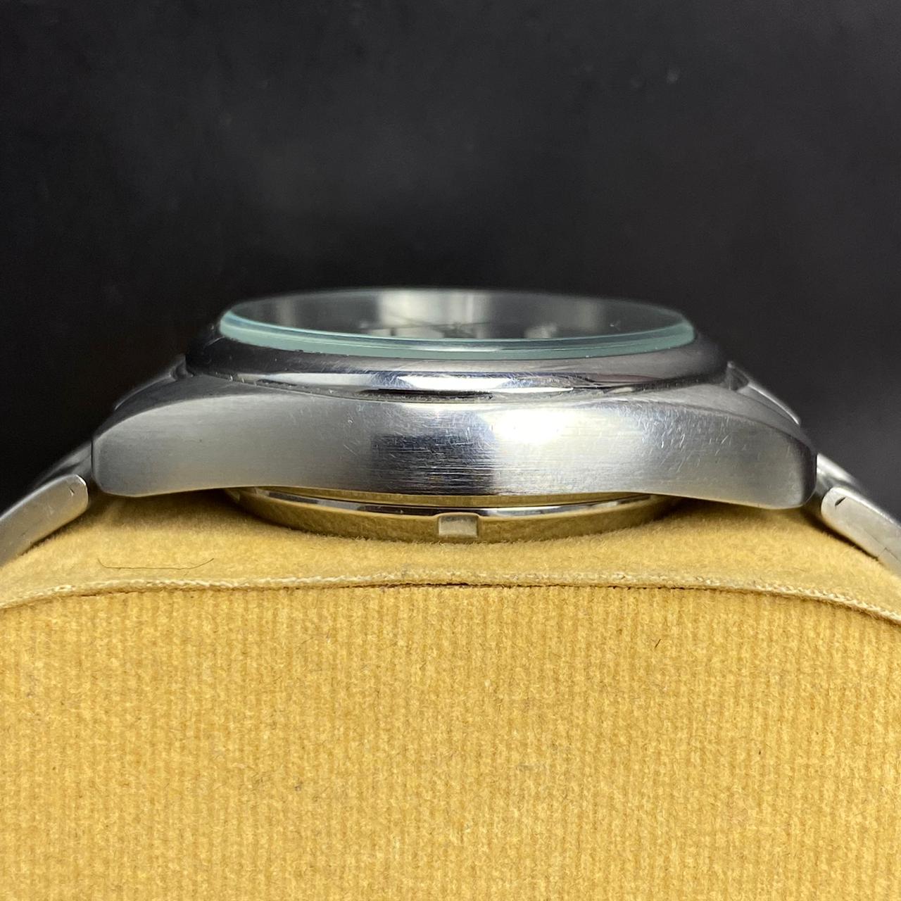 RARE Seiko 5 SNXA21 Jade Green Dial Automatic 7S26-0430 Baton Roman Watch Men