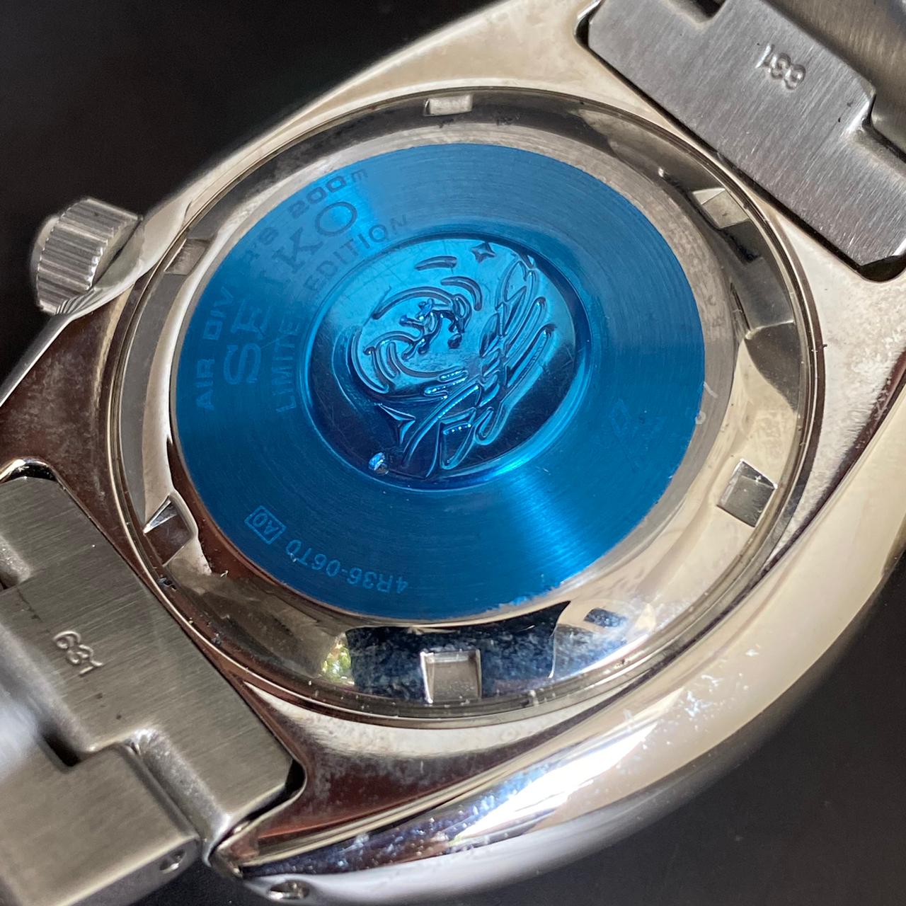 RARE Seiko Prospex SRPC95K1 Diver Orange Turtle Asia Limited Edition Watch NOS