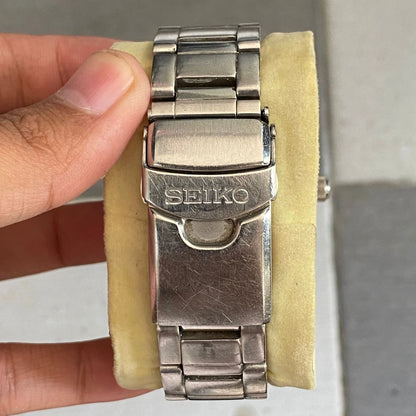 RARE Seiko 5 Sports SNZH55K1 Automatic Fifty Fanthoms Black Dial Bezel  Watch
