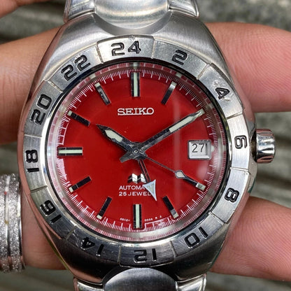 Rare Seiko SCVF013 Limited Edition 4S12 Hi-Beat GMT