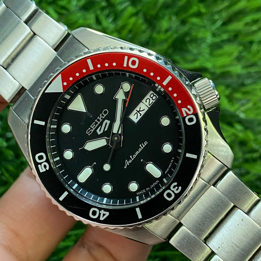 Rare SEIKO 5 Sports SBSA249 SKX Mid-size Limited Automatic Watch JDM Fullset