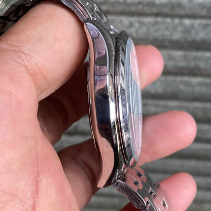 RARE Citizen GMT Eco Drive BJ9121-57A White Hawk  World Time Solar Vintage Watch