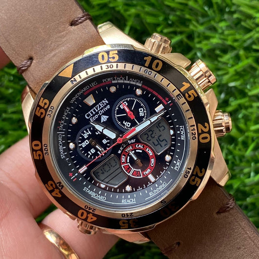 Rare Citizen Promaster C660-S067634 Solar Eco Drive Analog Digital Watch Men